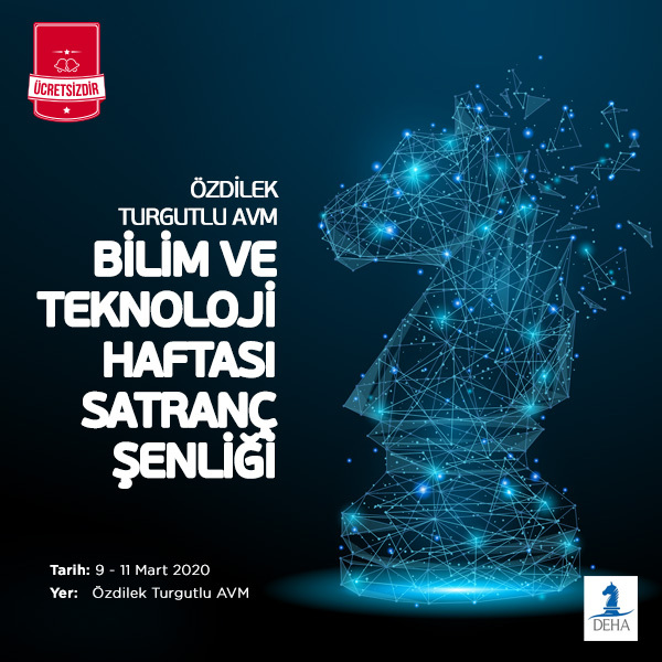 Dehalarla Satranç Şenliği Özdilek Turgutlu'da 