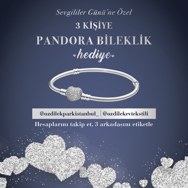 Özdilek Ev Tekstili – Pandora Bileklik Hediyeli Instagram Yarışma Kuralları