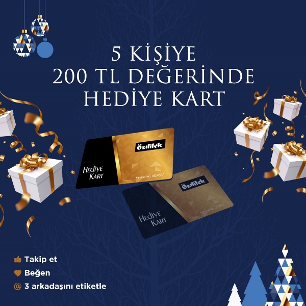 Yeni Yıl Hediyeniz Özdilek Afyonkarahisar'dan!