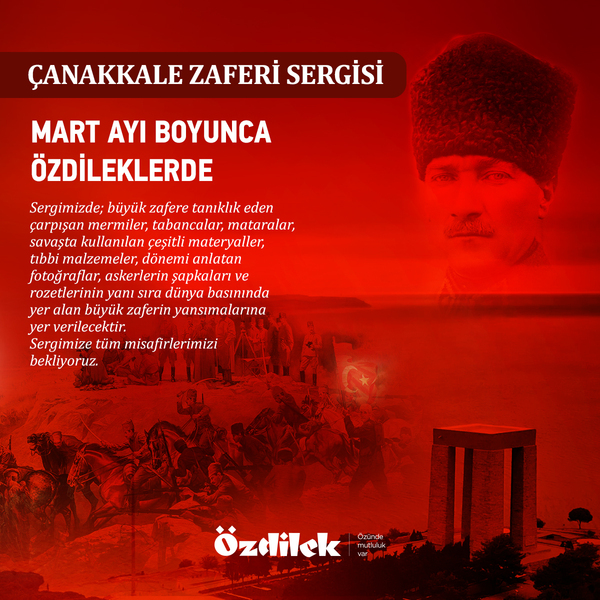 Çanakkale Destanının 107. Yılında  Kahramanlarımızı Özlemle Anıyoruz