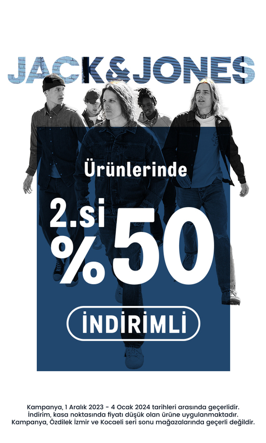 Jack&Jones Ürünlerinde 2.si %50 İndirimli