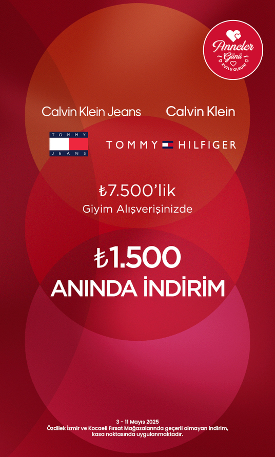 7.500 TL'lik Giyim Alışverişinizde 1.500 TL ANINDA İNDİRİM