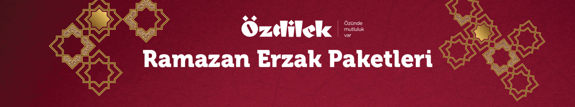 Ramazan Erzak Paketleri