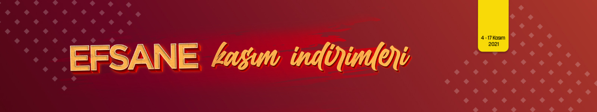 Efsane Kasım İndirimleri