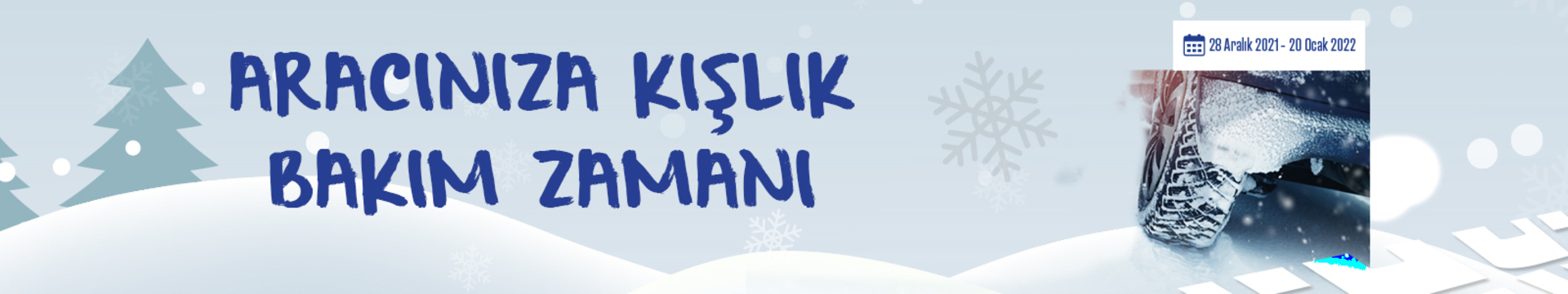 Aracınıza Kışlık Bakım Zamanı