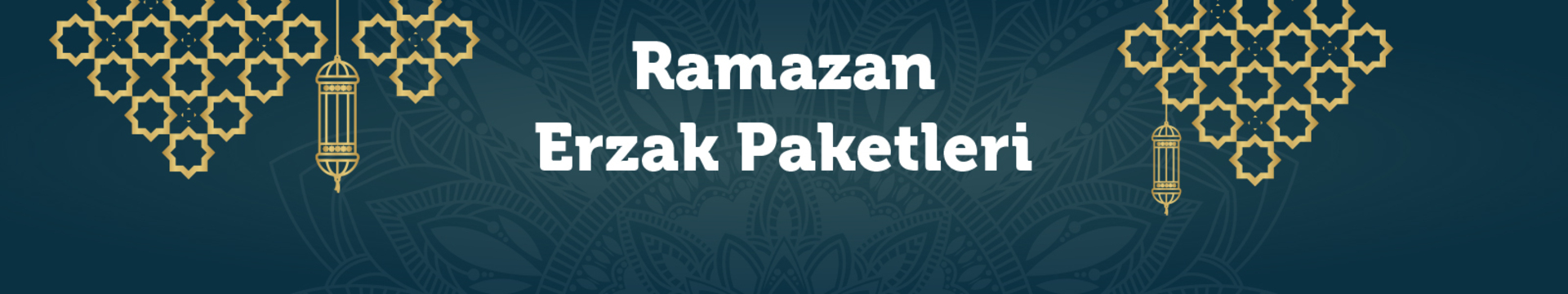 Ramazan Erzak Paketleri