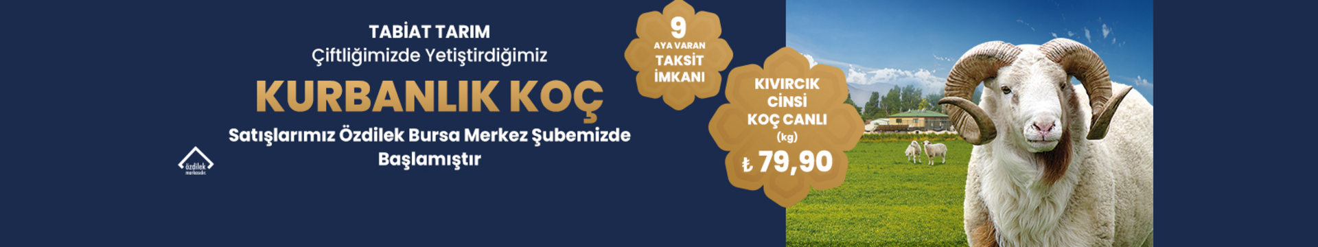 Kurbanlık Satışlarımız Başlamıştır
