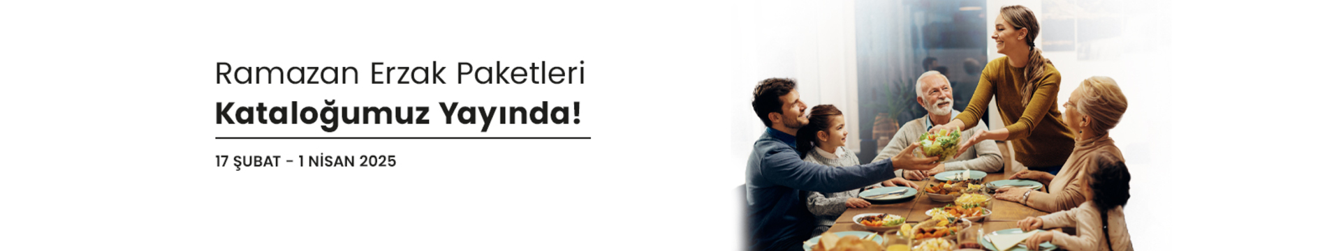 Ramazan Erzak Paketleri Kataloğumuz Yayında!