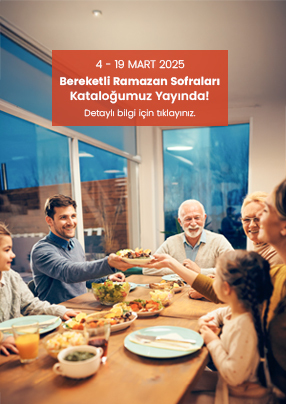 Bereketli Ramazan Sofraları Kataloğumuz Yayında
