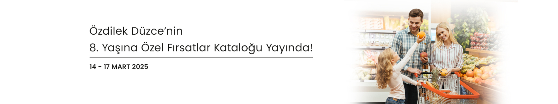 Özdilek Düzce'nin 8. Yaşına Özel Fırsatlar!
