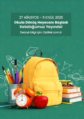 Okula Dönüş Heyecanı Başladı. Kataloğumuz Yayında!