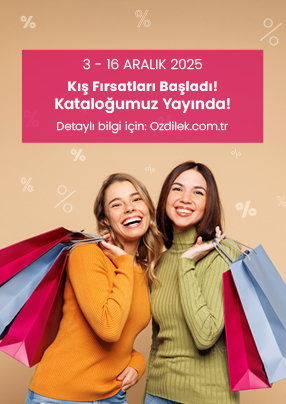 Kış Fırsatları Başladı! Kataloğumuz Yayında!