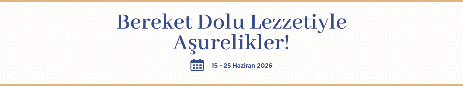 Bereket Dolu Lezzetiyle Aşurelikler!