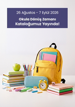 Okula Dönüş Zamanı Kataloğumuz Yayında!
